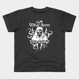 Angry Pirate Kids T-Shirt